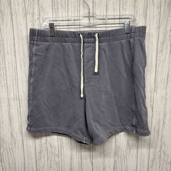 Mens Size 3 (L) Standard James Perse Cotton Shorts Grey EUC